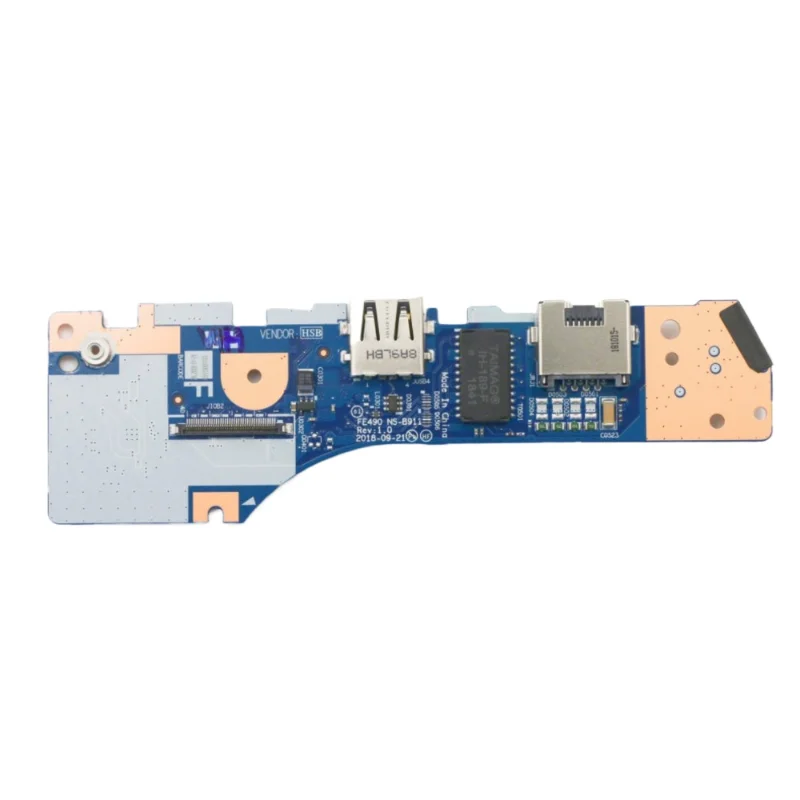 

Плата ввода-вывода USB для ноутбука Lenovo ThinkPad E490 (тип 20N8, 20N9) 02DL870 FE490 NS-B911, дополнительная карта