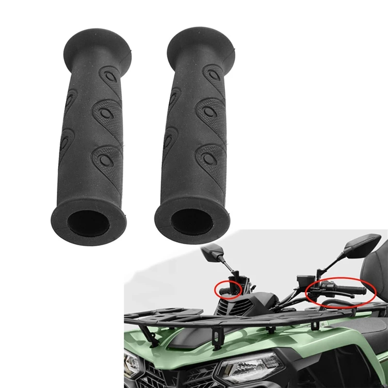 ATV Handle Grips Cover Handlebar Rubber Cover 8060-100001 For CFMOTO All Model Quad Bike CF450 500 520 550 600