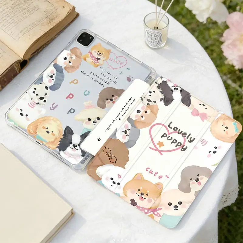 Pencil Slot Funda Case For Samsung Tab S7 S8 S9 11 Samsung S10 S9 12.4 inch Tab A11 A9 8.7" Plus 11" A8 Tab S6 Lite 10.4 inch