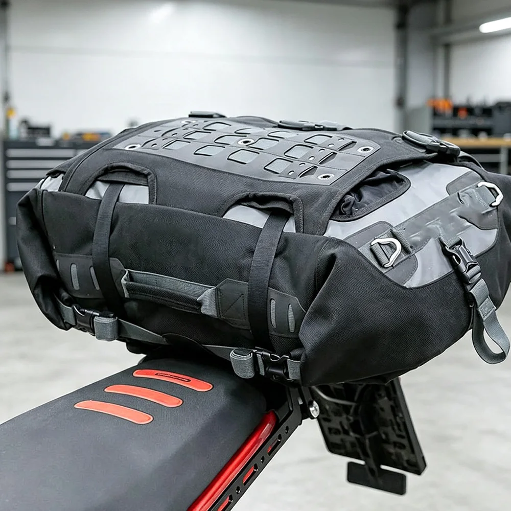 for  F900GS 2025- 2026 Durable Enlargement Rear Carrier Rack for  F900GS 2025- 2026 Motorcycle Cargo Rack Storage Box Support