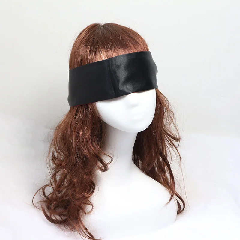 Satin Silk Sleep Mask For Women Silk Eye Cover Savour Eye Patches Cute Blindfold Silk Ribbon Gift Surprise High Quality