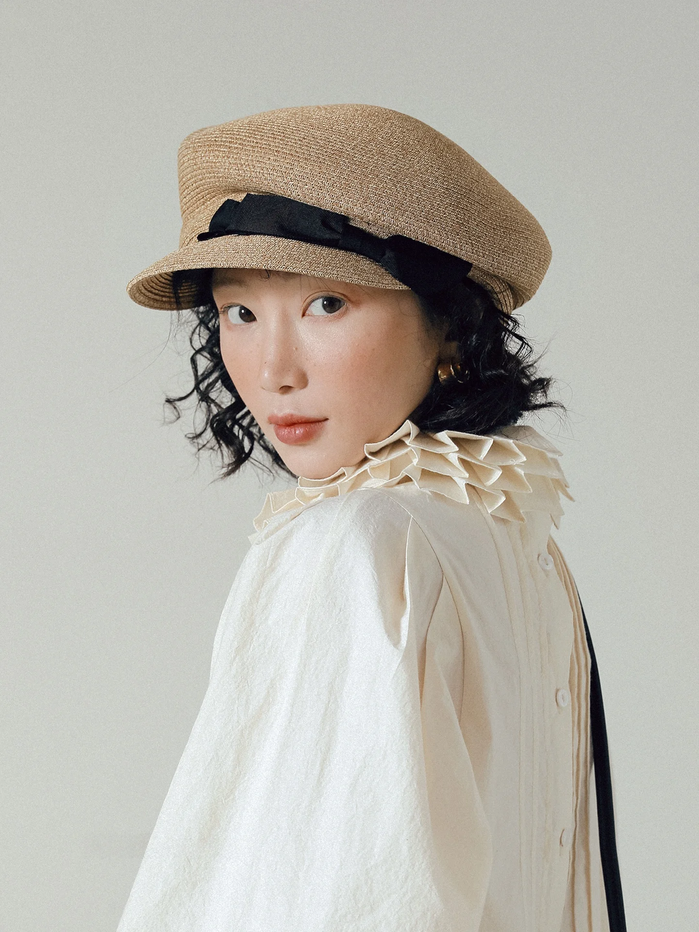 casquette-dubill-retro-artistique-originale-pour-femme-protection-solaire-printemps-Ete-amincissante-polyvalente-respirante-et-ajustable