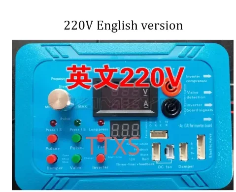 Refrigerator Test Tool Universal English Version Refrigerator Compressor Inverter Board Tester Pulse Solenoid Valve Inverter