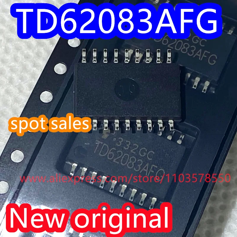 10PCS  100% New original TD62083AF TD62083AFG patch SOP-18 8-channel Darlington driver IC chip TD62083