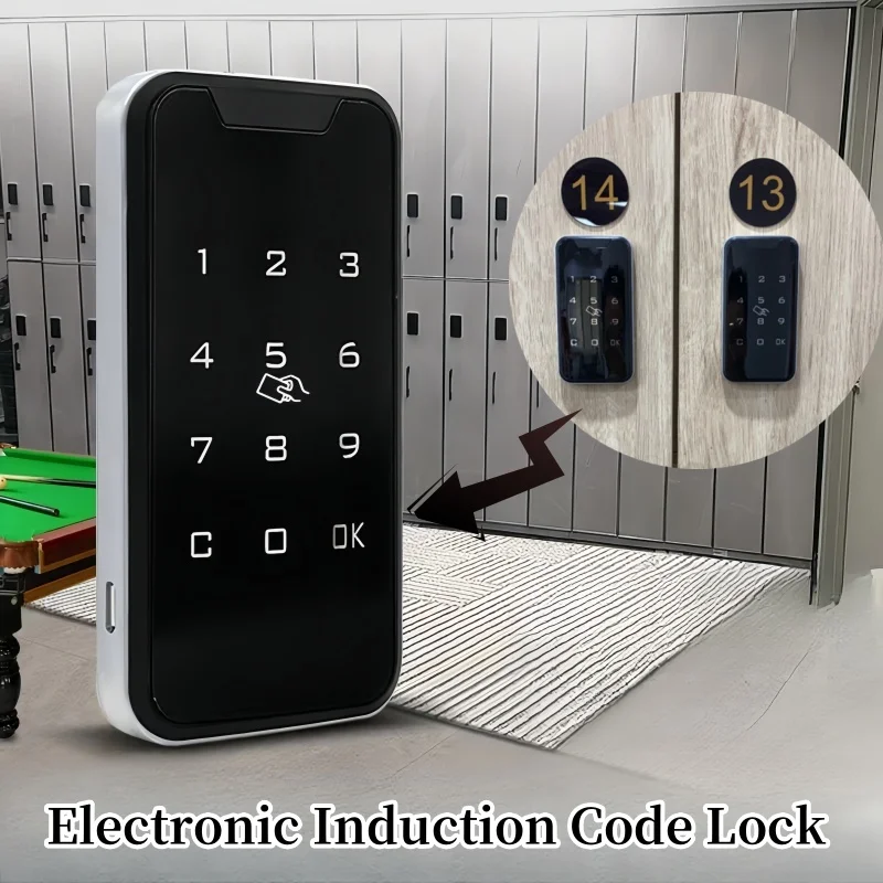 

1 Piece Smart Password Locker Locker Door Lock Security Locker Drawer Lock Anti-theft Electronic Keyless Smart Lock