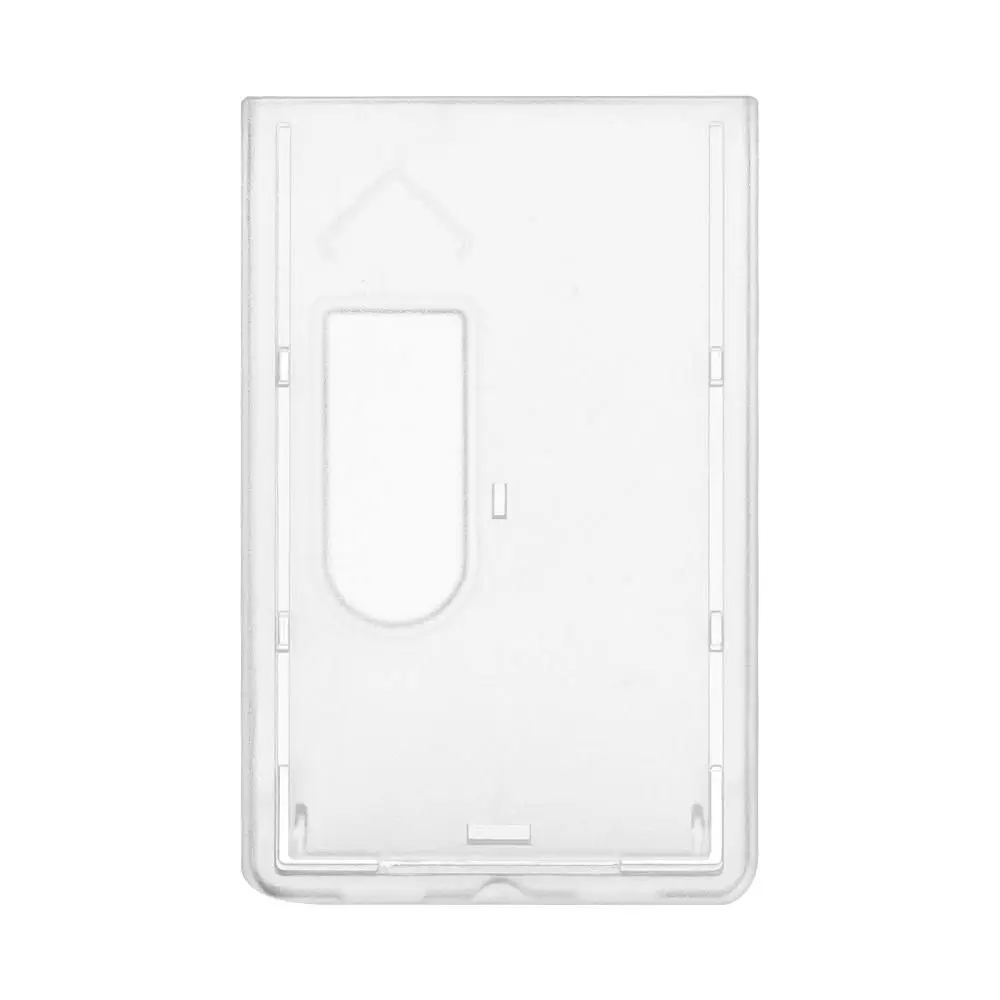 1pc Neue Hartplastik Multi-verwenden ID Business Case Schutz Abdeckung Abzeichen Karte Hülse Arbeit Karte Halter ID Karte Beutel Name Karte