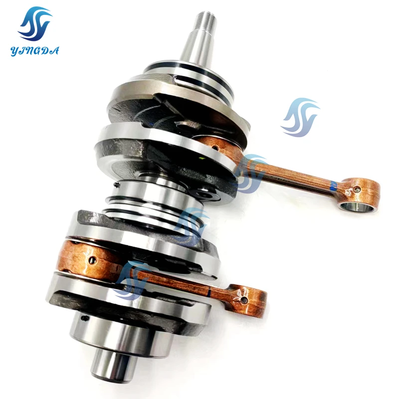 66T-11400-01 New Crankshaft Assy For Yamaha Outboard Engine 40HP 40X 2 Stroke 66T-11400 Boat Accesories