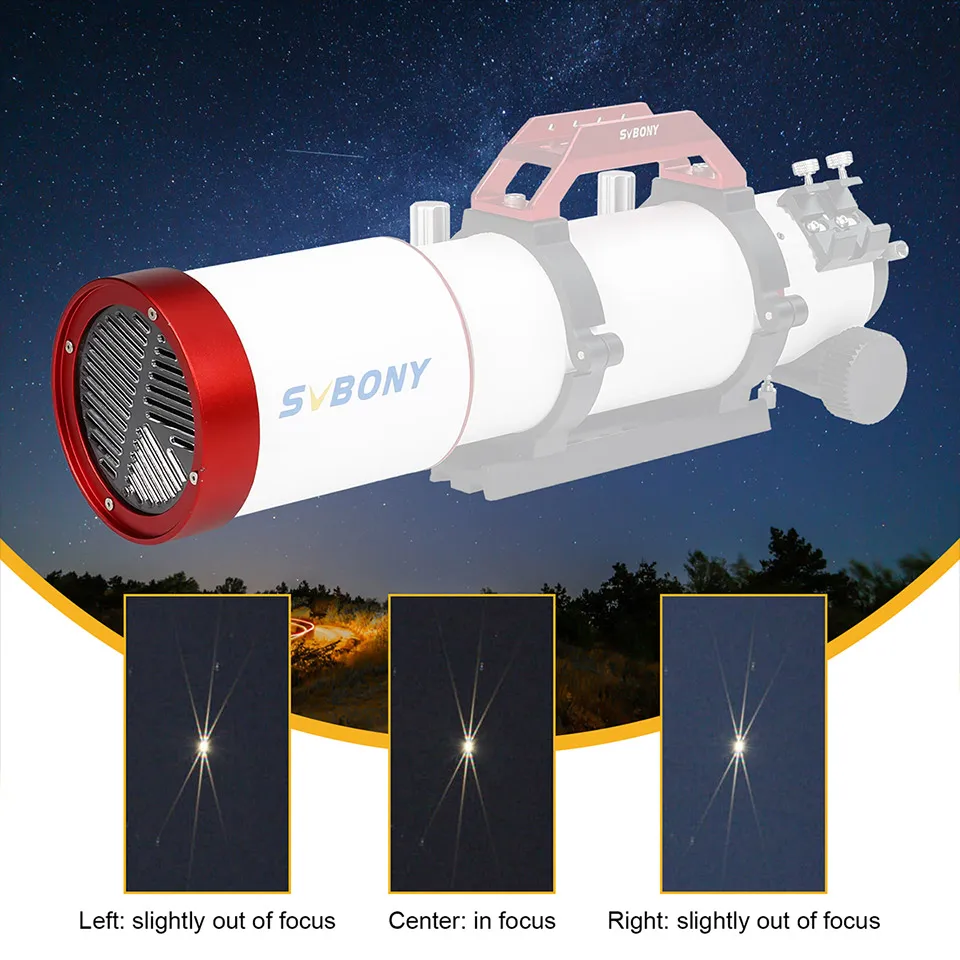 Bahtinov-cubierta de enfoque para telescopio, máscara de 103mm para SV503 80ed y SV550 80 OTA