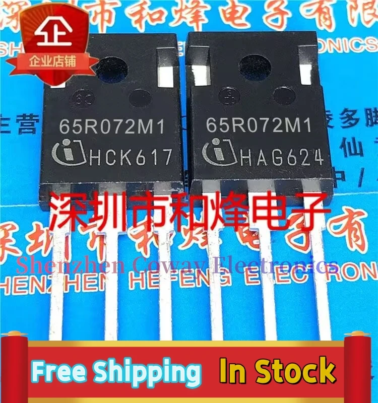 10PCS-30PCS  65R072M1 IMW65R072M1H   TO-247 MOS 26A650V In Stock Fast Shipping