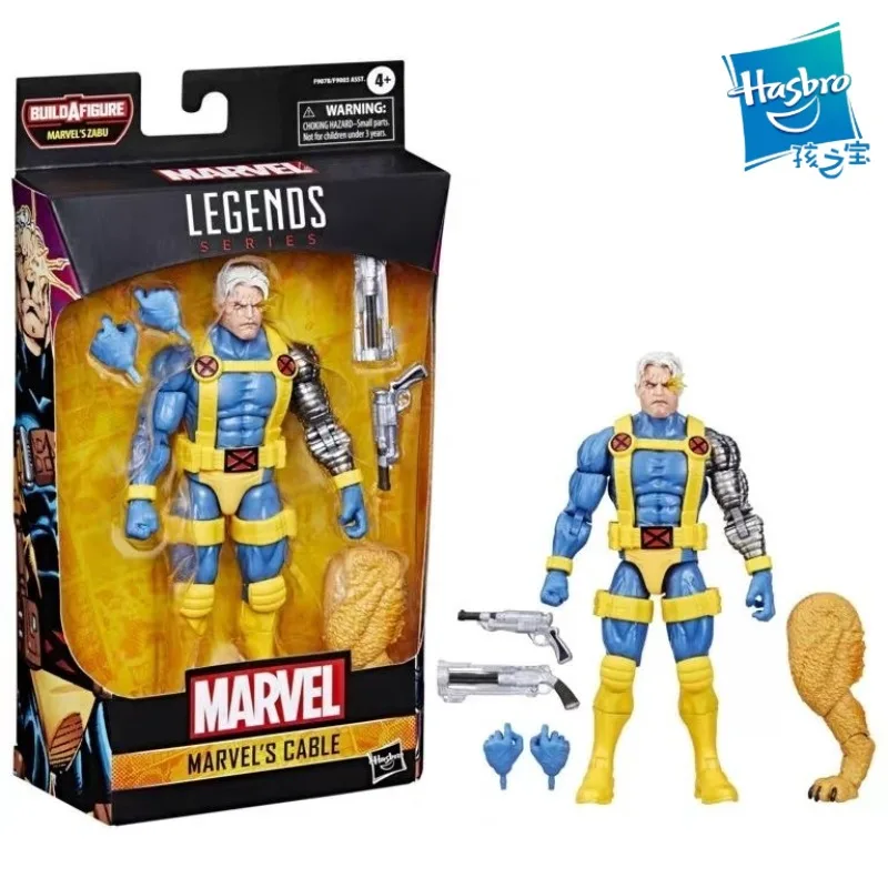 

Hasbro Marvel Legends Series X-Men комиксы Marvel's Cable 15 см коллекция экшн-фигурок оригинальные игрушки модель орнамент подарки