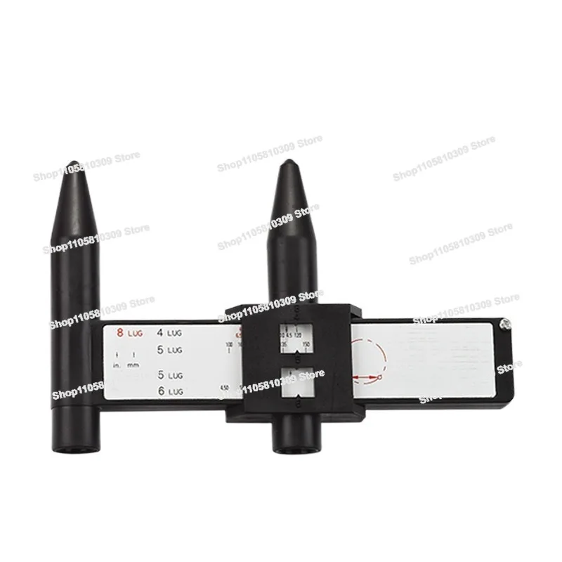 Hub Hole Spacing Modification Tool PCD Ruler, Hole Spacing Ruler, Measurement, Tool Car Maintenance and Repair Products