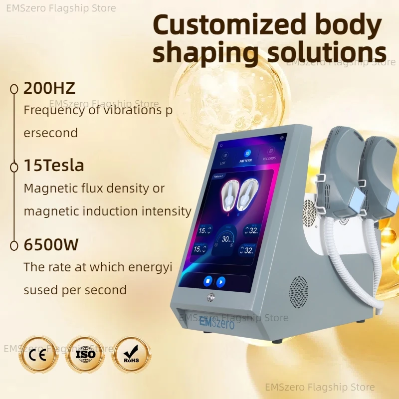 

6500W EMSzero Body Sculpt Weight Lose EMS Muscle Stimulate body Slimming Sculpting Fat Reduction Machine