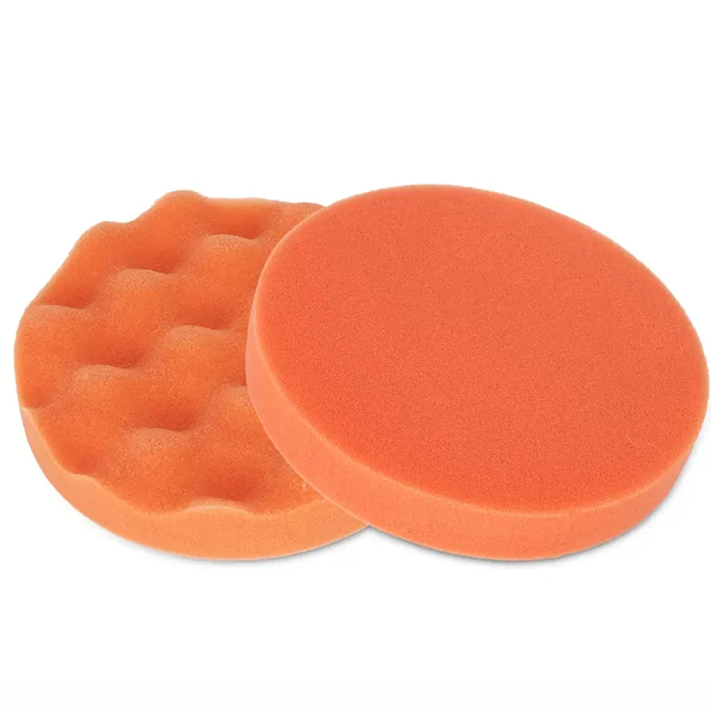 Car Beauty Waxing Polishing Pad Set Sponge Wheel Wool Polishing Plate Velcro Plate Self-adhesive Disk Polishing Wheel