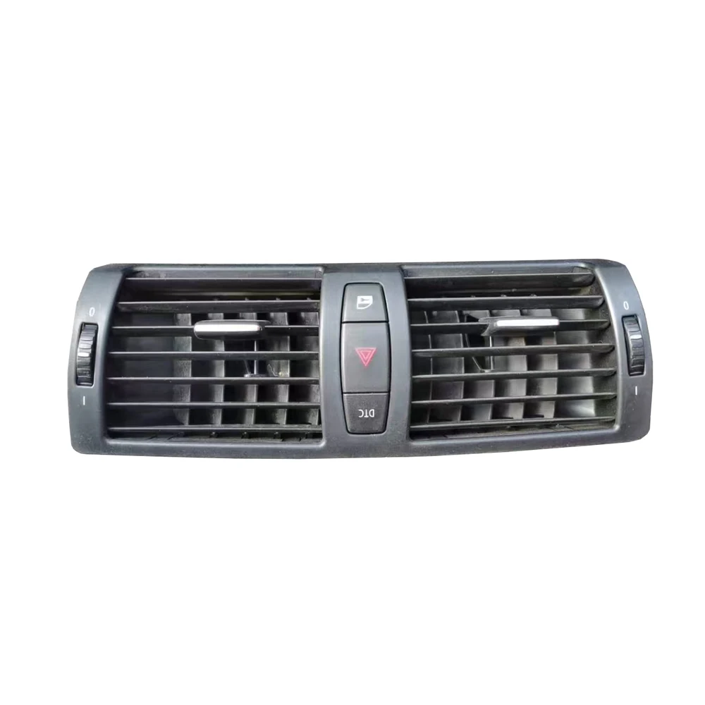 For BMW E81 E82 E87 E88 2008-2013 Car Dashboard Front Central Air Conditioner Panel AC Vent Grille Assembly
