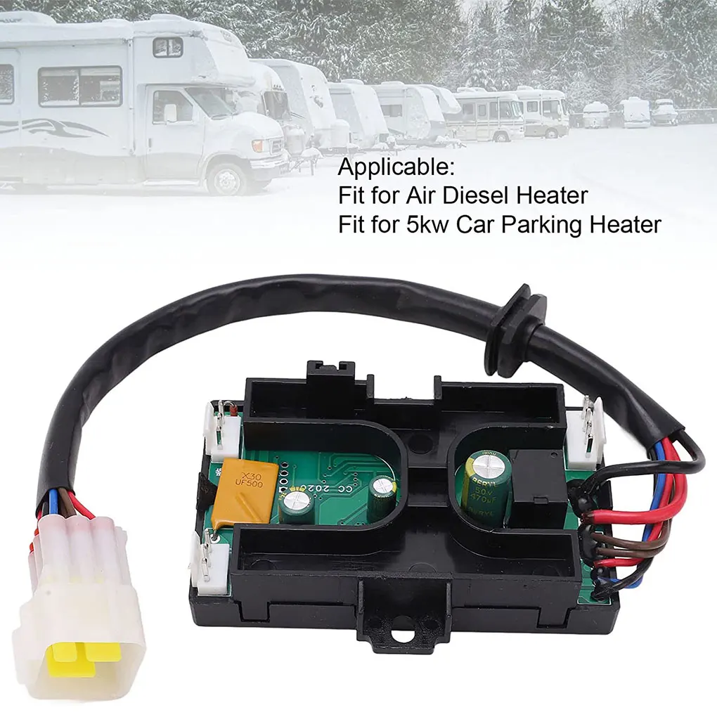 5KW Car Parking Heater Controller Board 7 Wire Air Diesel Heating Motherboard Remote Control Mainboard for 12V 24V