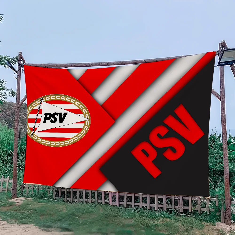 نادي كرة القدم P-PSV علم ايندهوفن للنزهة والحفلات الفنية المعلقة لتزيين المنزل لافتة حفلات التخييم في الهواء الطلق