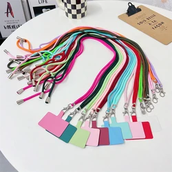 2Pcs Universal Adjustable Phone Lanyard Strap Mobile Phone Hanging Rope Neck Straps Anti-lost Lanyards Cell Phone Accessories