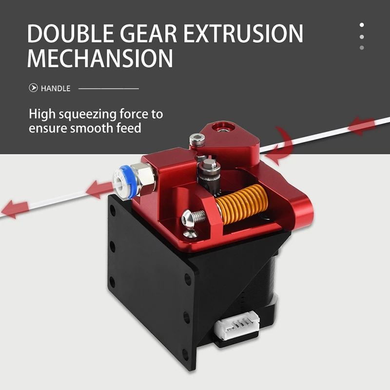 Dual Gear Mk8 Extruder for Extruder Ender 3 CR10 CR-10S PRO RepRap 1.75mm 3D Parts