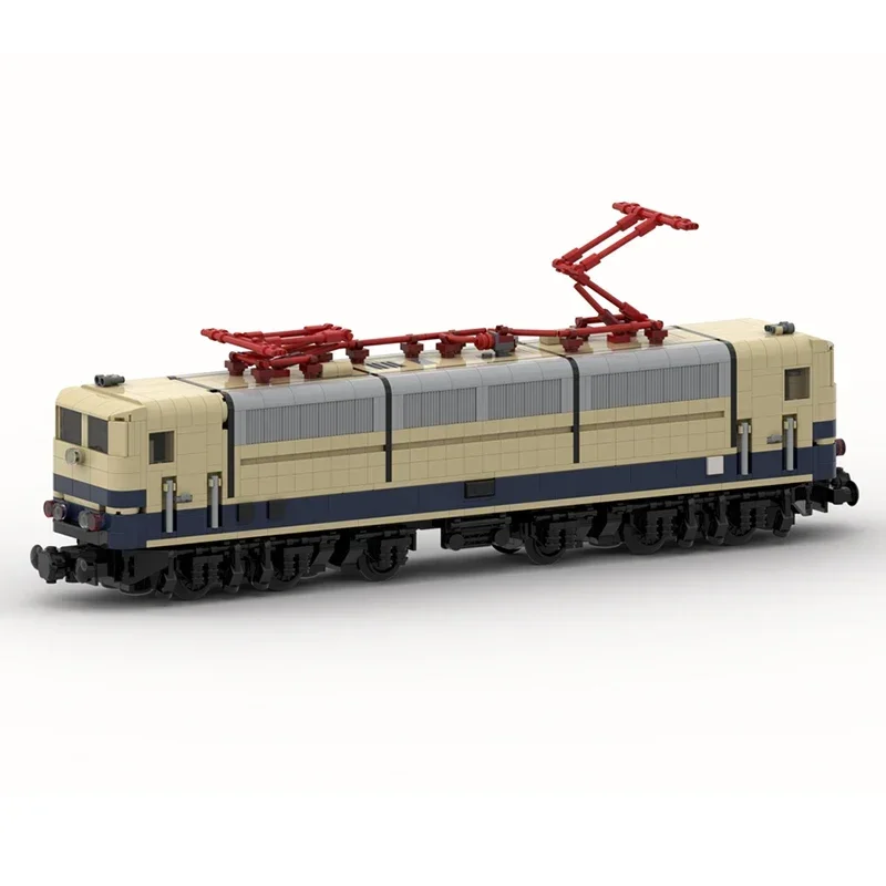 City High-Speed Train Model Moc Building Bricks DB-Baureihe Train Technology Modular Blocks Gift Christmas Toy DIY Sets Assembly