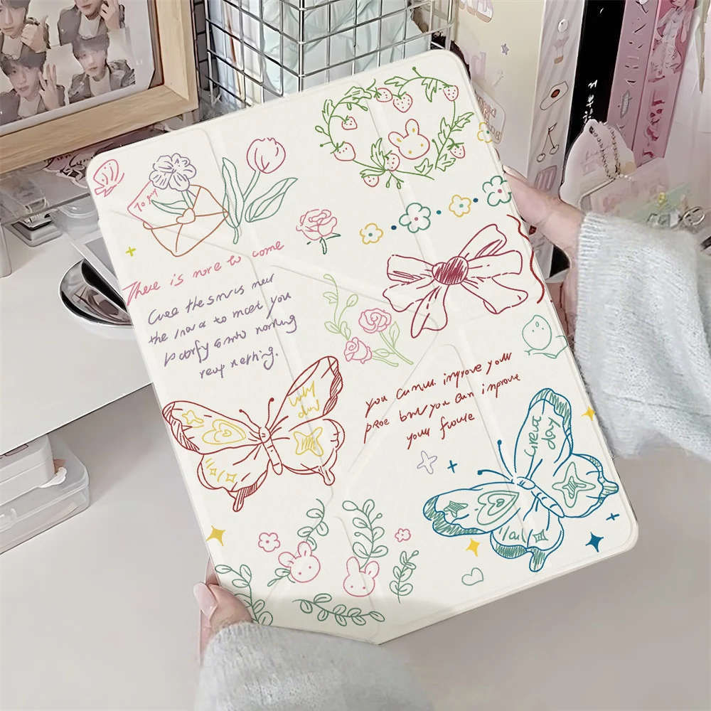 

Чехол-карандаш для iPad 10-го поколения A16 11-го iPad Air 11 2025 2024 M3 M2 Pro 11 13 12.9 M4 Air 4 5 10.9 7. 8th 9th 10.2 10.5 9.7