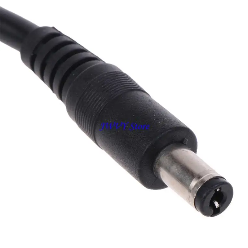 573A 1 쌍 12V 10A 파워 돼지 돼지 배럴 플러그 커넥터 케이블, 2.1mm x 5.5mm 남성 돼지 꼬리 커넥터