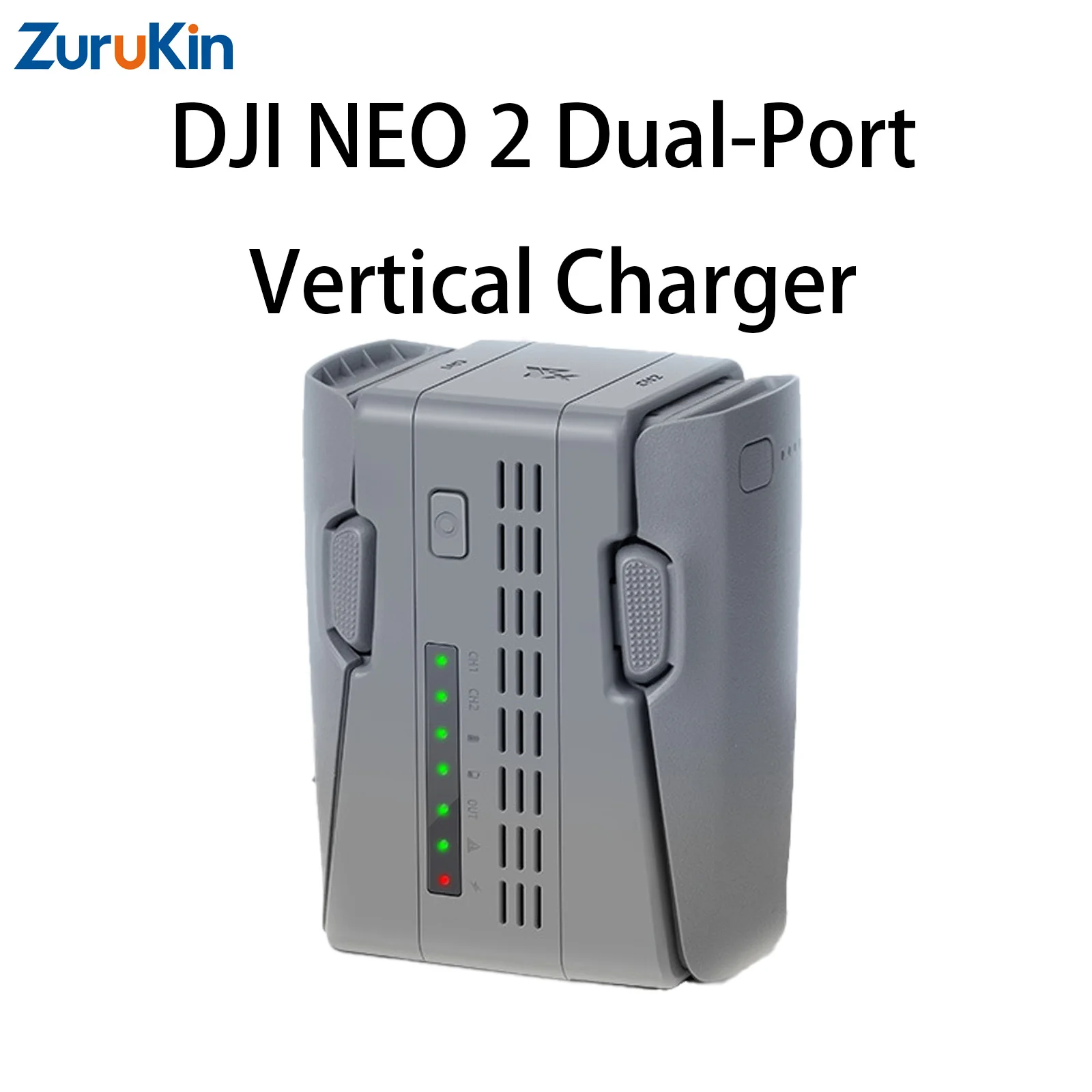 For DJI Neo 2 Battery Charger Hub Two-Way Vertical Charging Manager Portable Power Bank Adapter Accessories