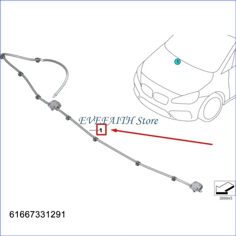 

124B автомобильный аксессуар для очистки лобового стекла, усовершенствованный дизайн гидродинамики, универсальная совместимость