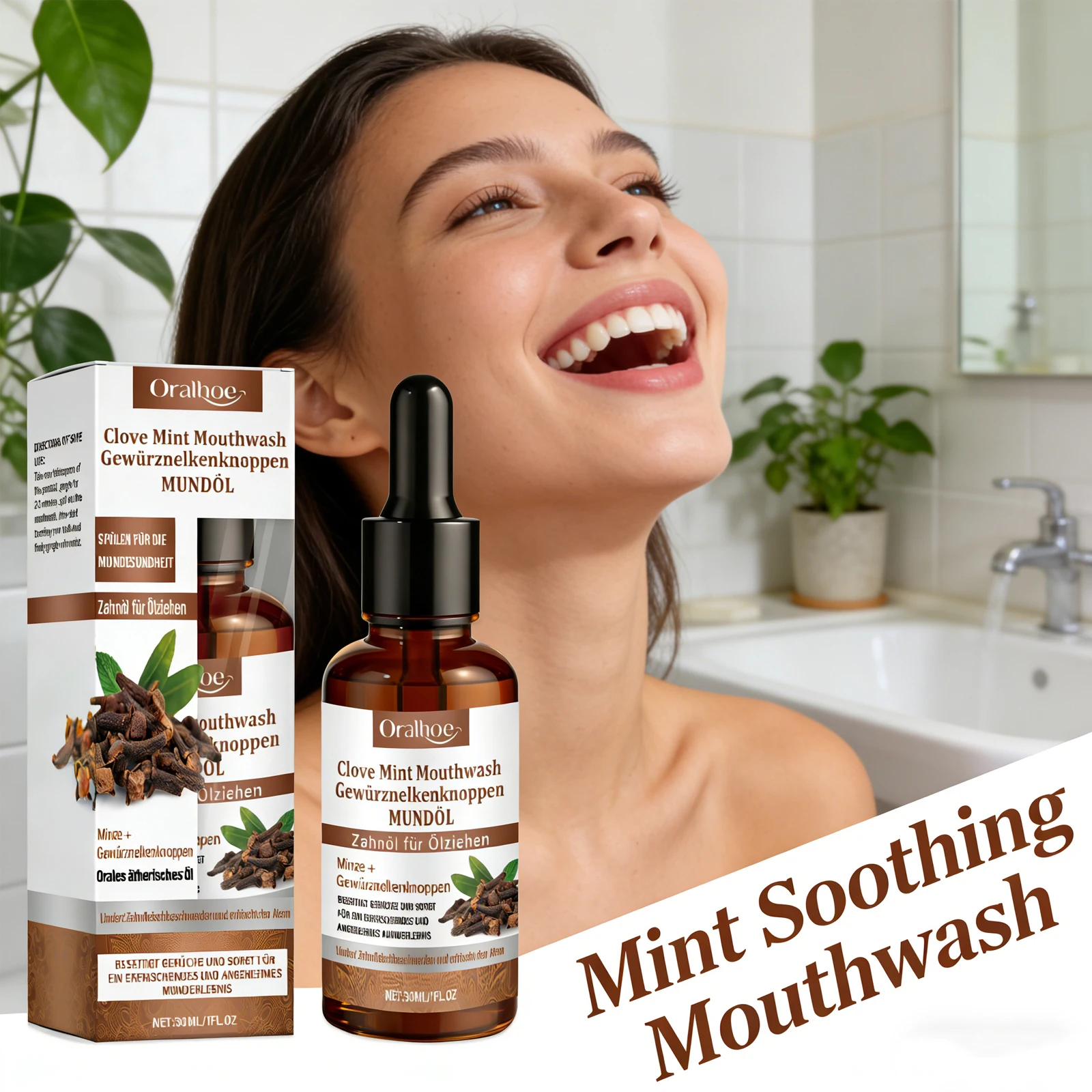 

Mint Fresh Breath Mouth Wash Eliminate Plaque Tartar Remove Food Residues Prevent Tooth Decay Oral Hygiene Cleaning Mouthwash