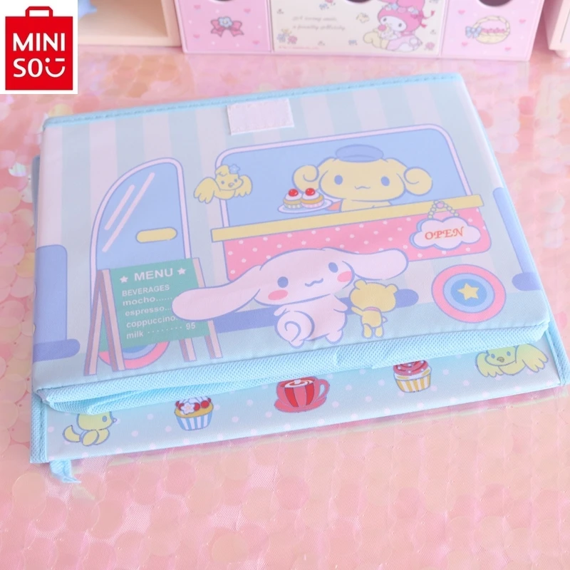 Miniso Hellokitty Student Slaapzaal Samenvatting Dompelmand Vouwdoos Dames Zoete En Schattige Multi-Functionele Opbergtas