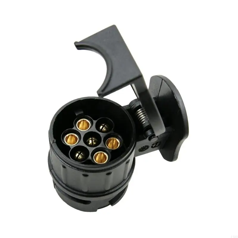 Quick 13P To 7 Pin Truck Trailer Plug ABS Durability For Smooth Towing