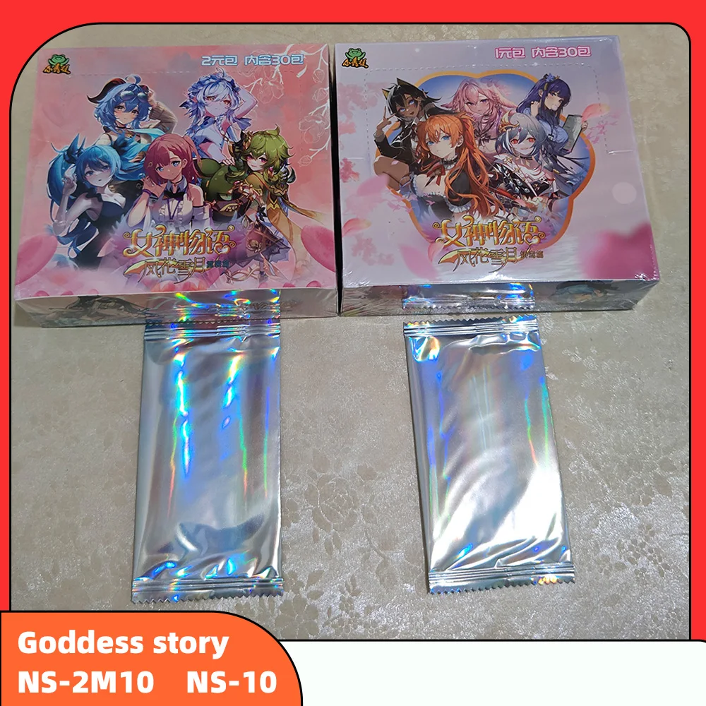 Goddess Story 2m10 NS10 Collection PR Card Anime Games Girl Party Swimsuit Bikini Feast Booster Box Doujin Toys And Hobbies Gift