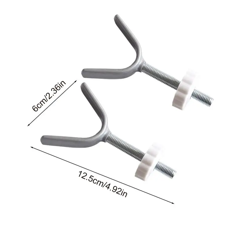Cancello di sicurezza per bambini Vite Bullone Stair Banister Filettato Y Mandrino Asta Nucleo in acciaio Porte per recinzione Facile installazione Adattatore per uso domestico