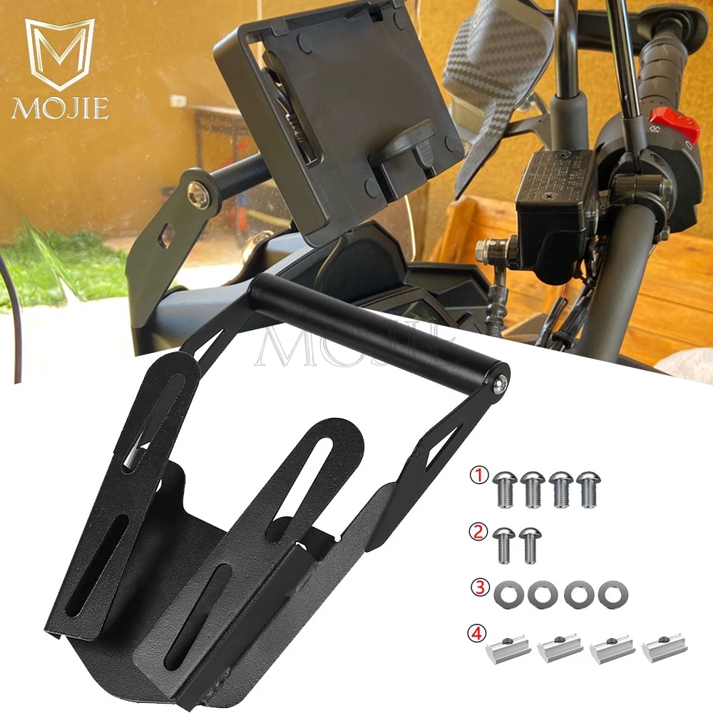 

2017-2023 2024 GPS Holder Versys250 Versys300 Motorcycle Smartphone Navigation Bracket Mount FOR KAWASAKI VERSYS X300 X250 X-300