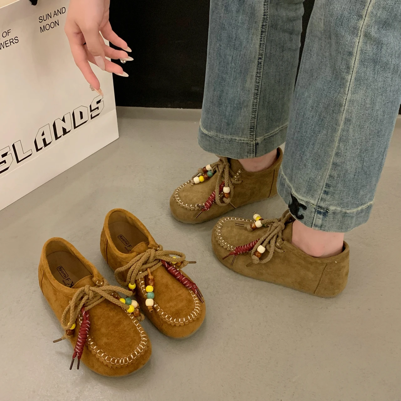 أحذية نسائية عصرية وأكثر مبيعًا جديدة لعام 2025 أحذية نسائية مريحة ومتعددة الاستخدامات وعصرية غير رسمية للتنقل اليومي #6