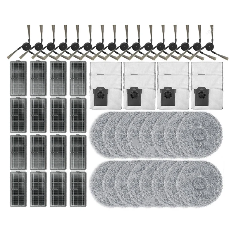 X16A 2025 NIEUWE-Voor Dreame X40 Pro Ultra Belangrijkste Zijborstel Hepa Filter Mop Doek Stofzak Accessoires vervangende Onderdelen