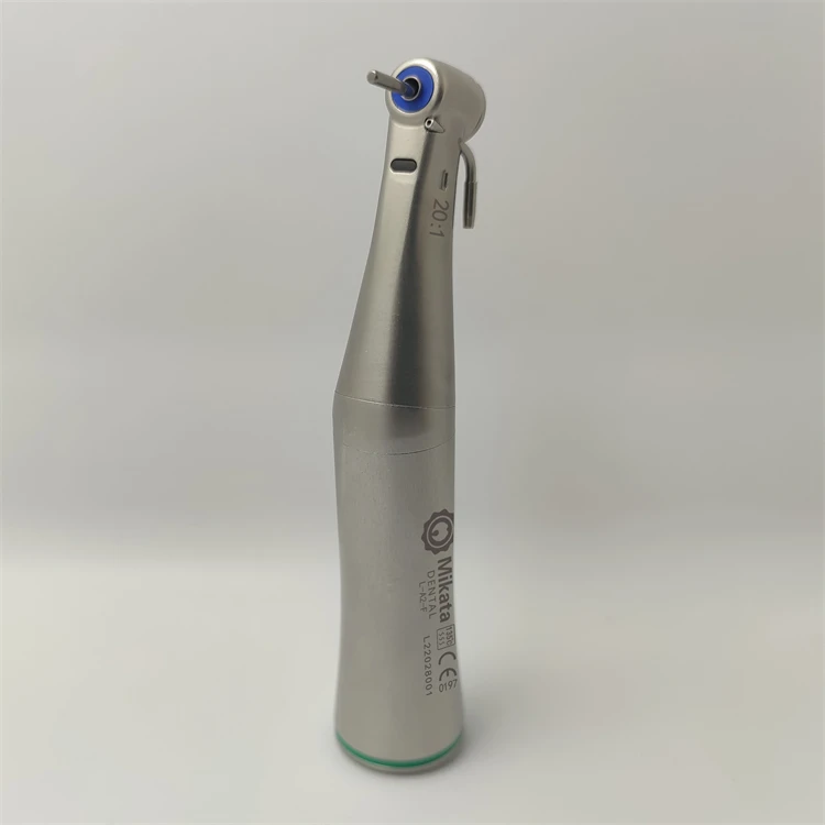 L-A2-F 20-1 External channel Fiber Optic Contra Angle Dent al low speed handpiece Quick Connect