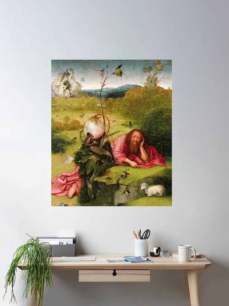 

Hieronymus Bosch, Print Art Canvas Poster,Living Room , Home Wall Decor Picture