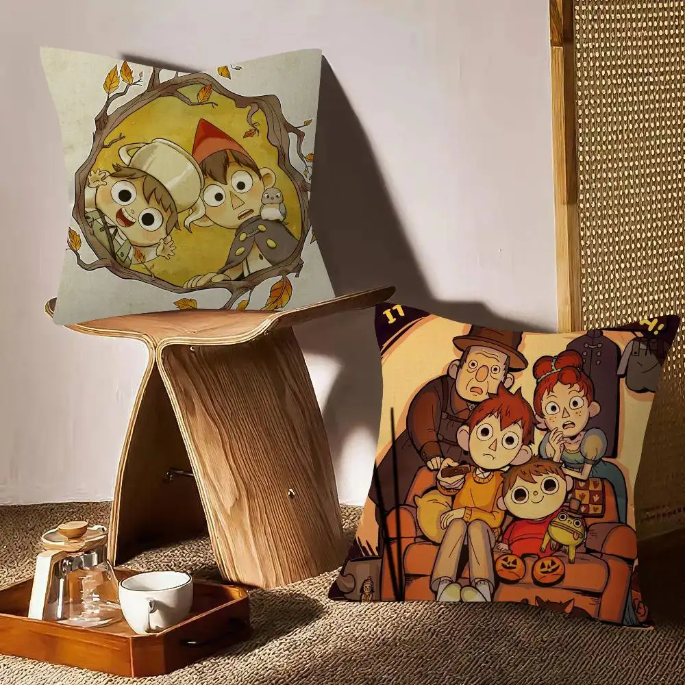 Cushion Cover Pillowcase Upholstery Sofa Throw Pillow Home Decor Pillowcas Cartoon O-Over the G-Garden W-Wall