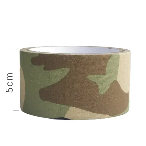 5M Multi-functional Camo Tape Self-adhesive Camouflage Hunting Paintball Airsoft Rifle Waterproof Non-Slip Stealth Tape