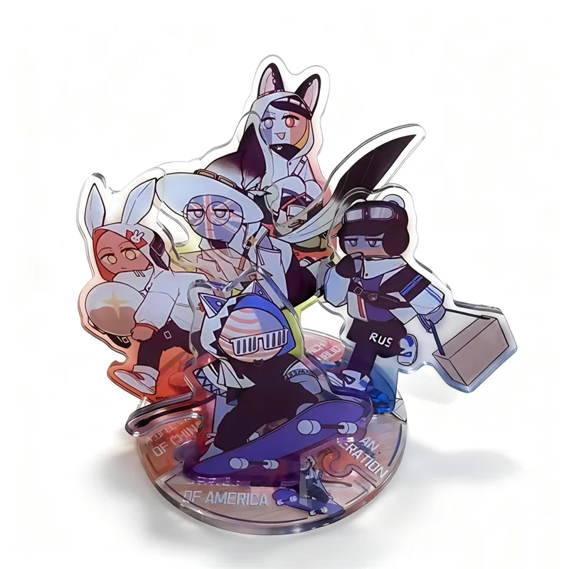 أنيمي البلد البشر كونتري بول اتحاد الجمهوريات الاشتراكية السوفياتية الاتحاد السوفياتي FR UK تأثيري حامل لوحة الاكريليك نموذج لسطح المكتب الملحقات عيد الهالوين عيد الميلاد #2