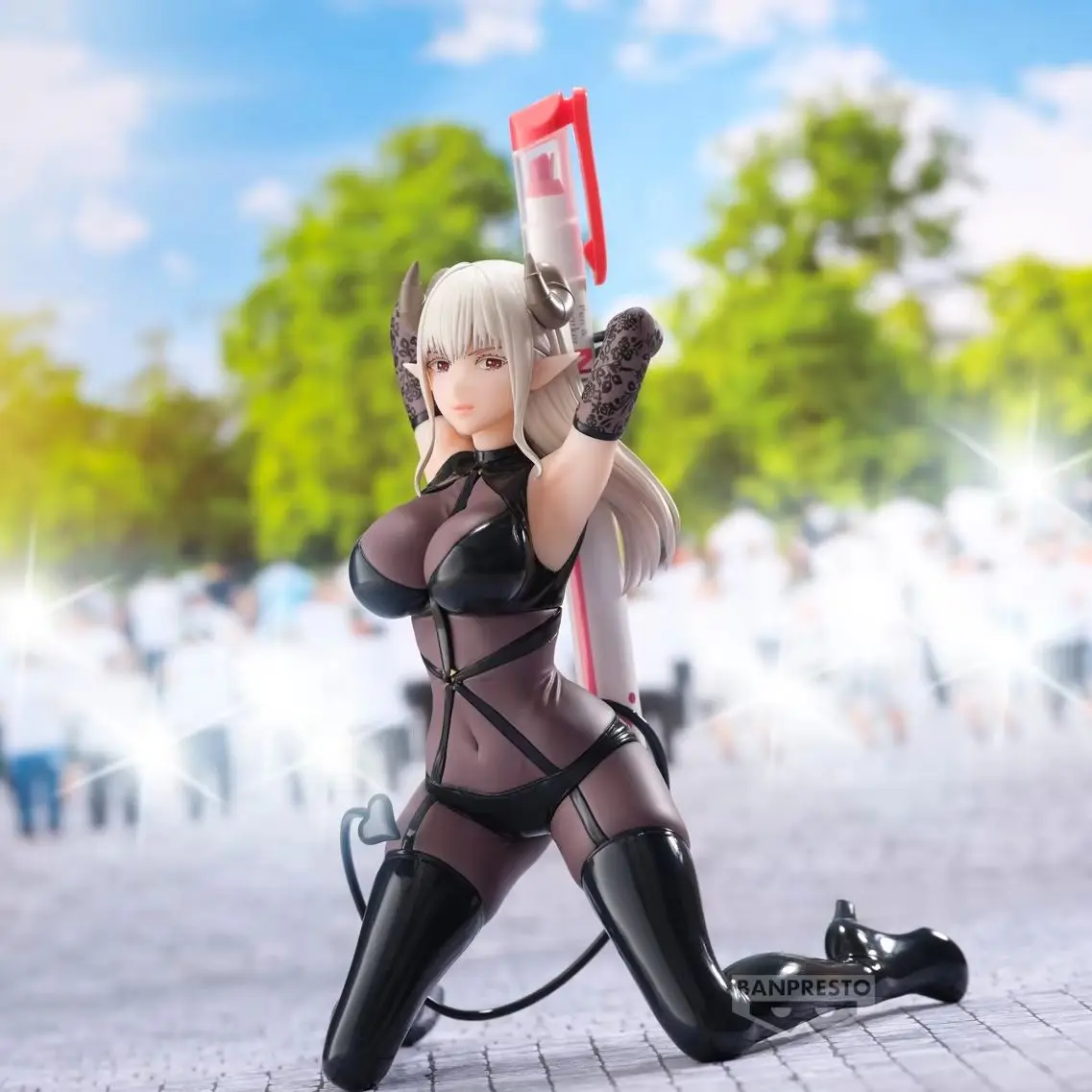 

Judai Original Banpresto PenLife Ririsa of 2.5 dimension Hayuu Mayuri Lustalotte PVC Action Figure Model Collection Doll Toys