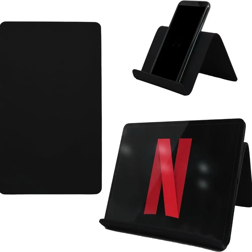 

New PU Leather Tablet Holder Flexible Flip Portable Phone Holder Tablet Stand
