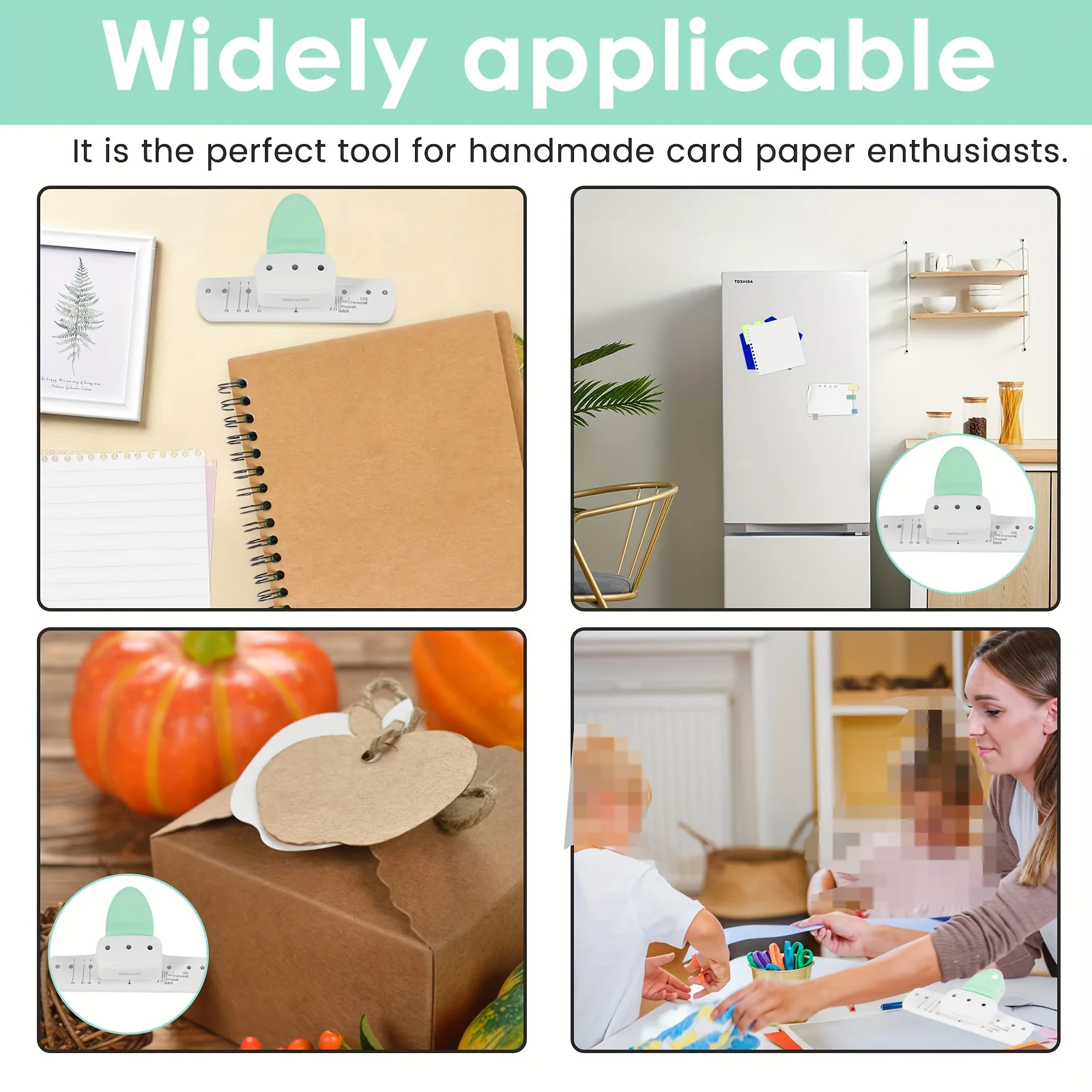 1 шт. зеленый дырокол для бумаги с 3 отверстиями, портативный дырокол для офисных файлов, инструмент для рукоделия для художественных и швейных принадлежностей, пластиковый материал