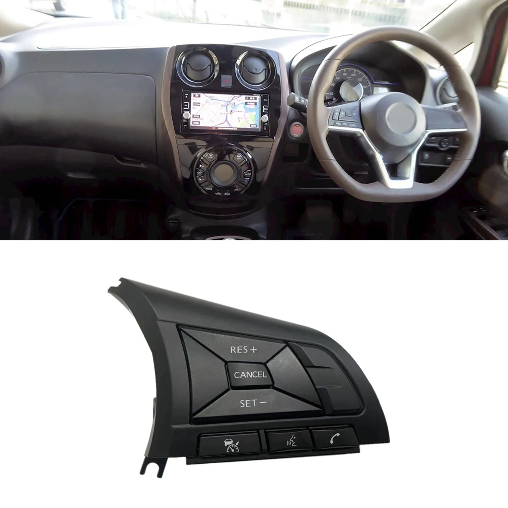 

Car Cruise Control Button For Nissan Qashqai Sylphy Note 2017 J11ZGL Serena C27 2018-2019 Car Wheel Control Switch