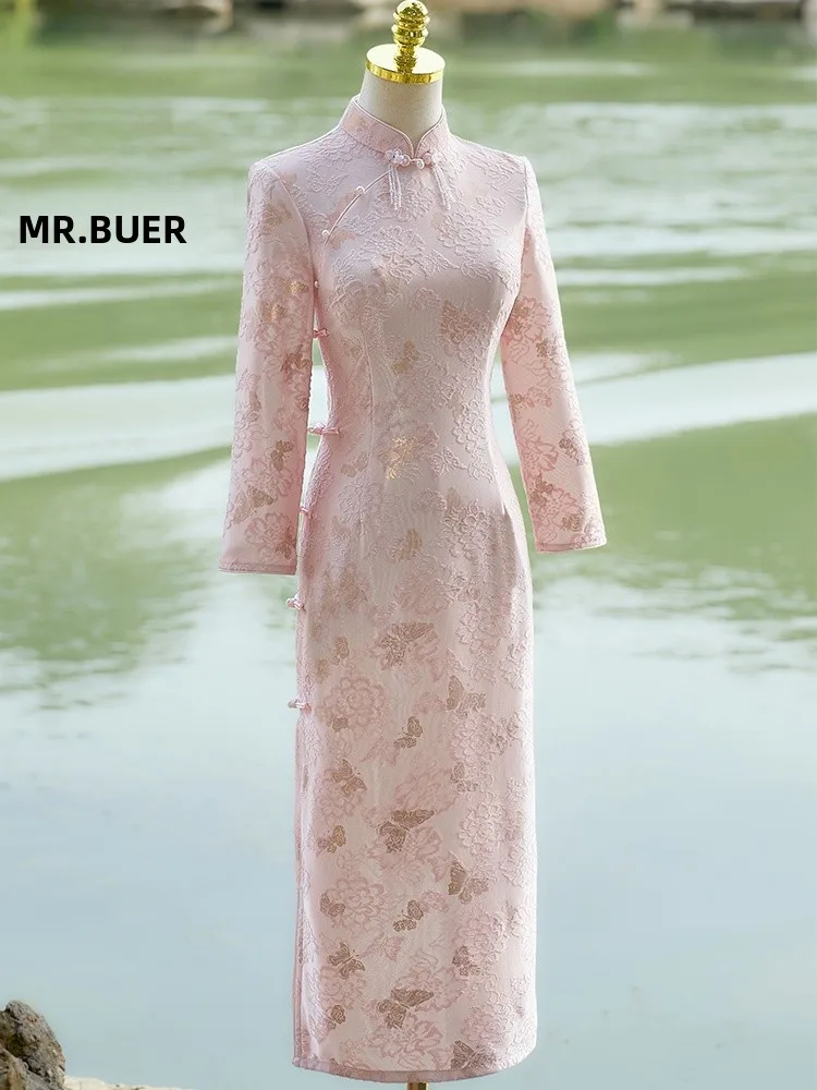 maglia-rosa-a-maniche-lunghe-da-donna-nuovo-stile-cinese-calda-per-autunno-e-inverno-100-fibra-di-poliestere-per-uso-quotidiano-tinta-unita