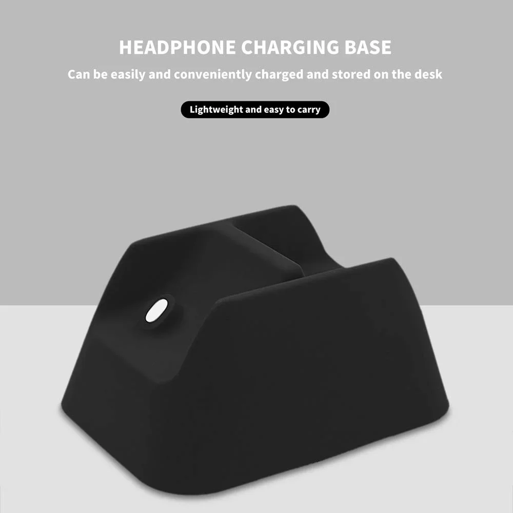 Silicone Desktop Holder Station Charging Storage Shelf Base Charger Dock Stand for Apple AirPods Max Headphones Headsets