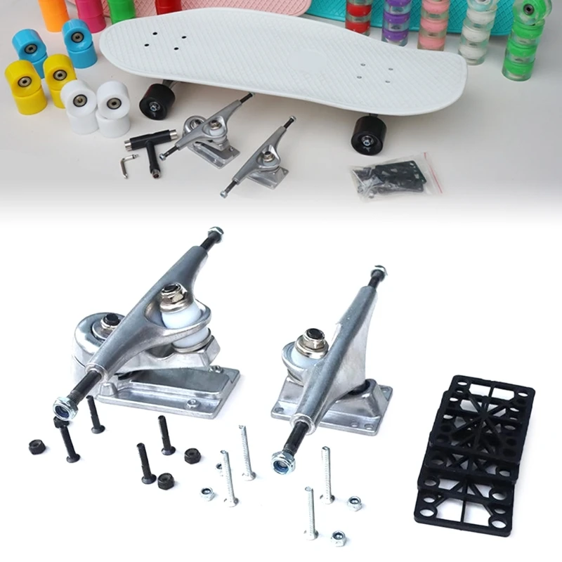 C7 Water Bridge Bracket Land Surfs Skateboards Spring Bracket Skateboards Bridge Swivels Flexible Bottom Easy to Install 24BD