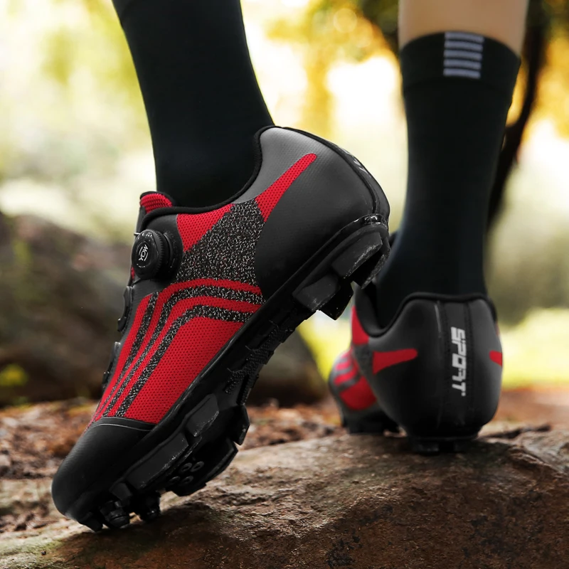 MTB Cycling shoes Outdoor Mountain Cycling shoes Men's and women's general purpose cycling sneakers Speed racing shoes