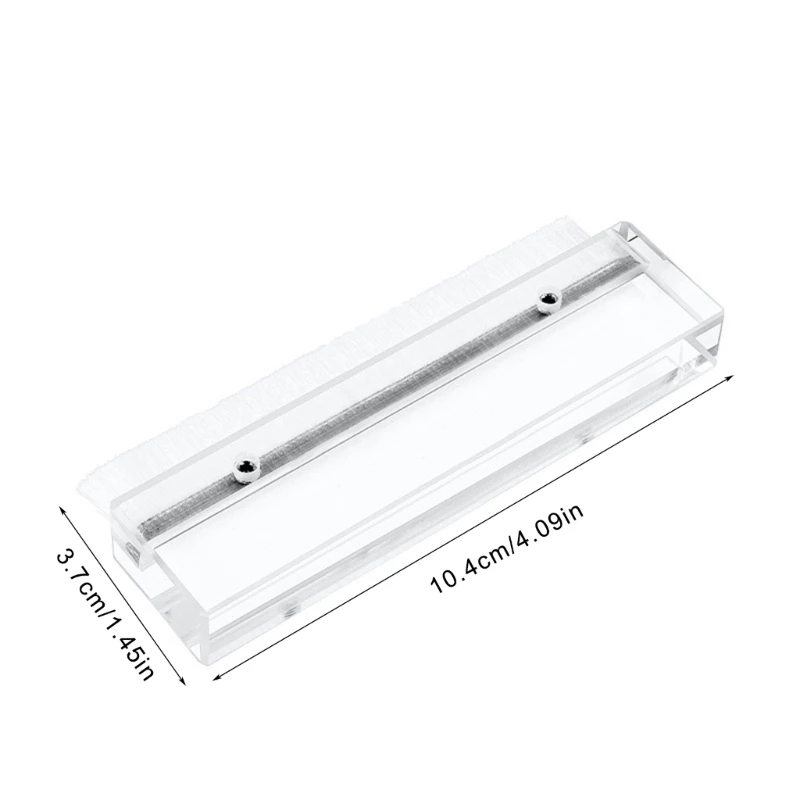 精密ビニルクリーニングブラシ機器クリーナー洗えるアクリルブラシドロップシッピング