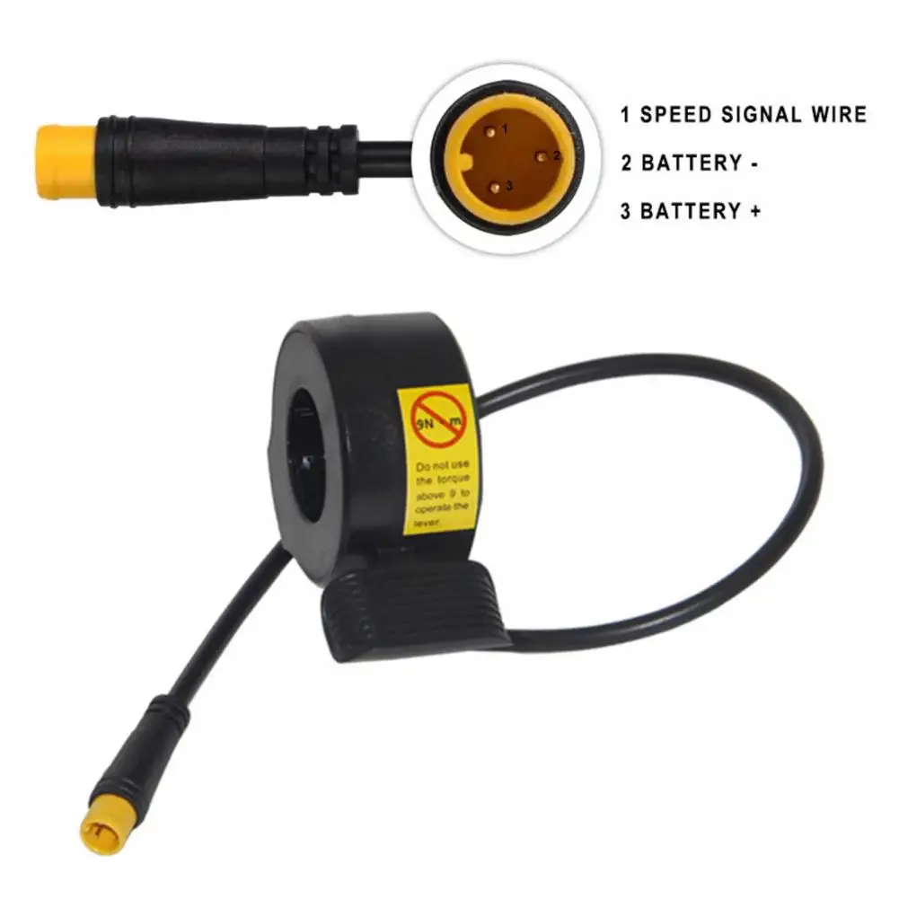 

Electric Bike Thumb Throttle For Bafang BBSHD Accelerator 3 Pin Speed Control Thumb Shifter Connector Electric Bike Accessories